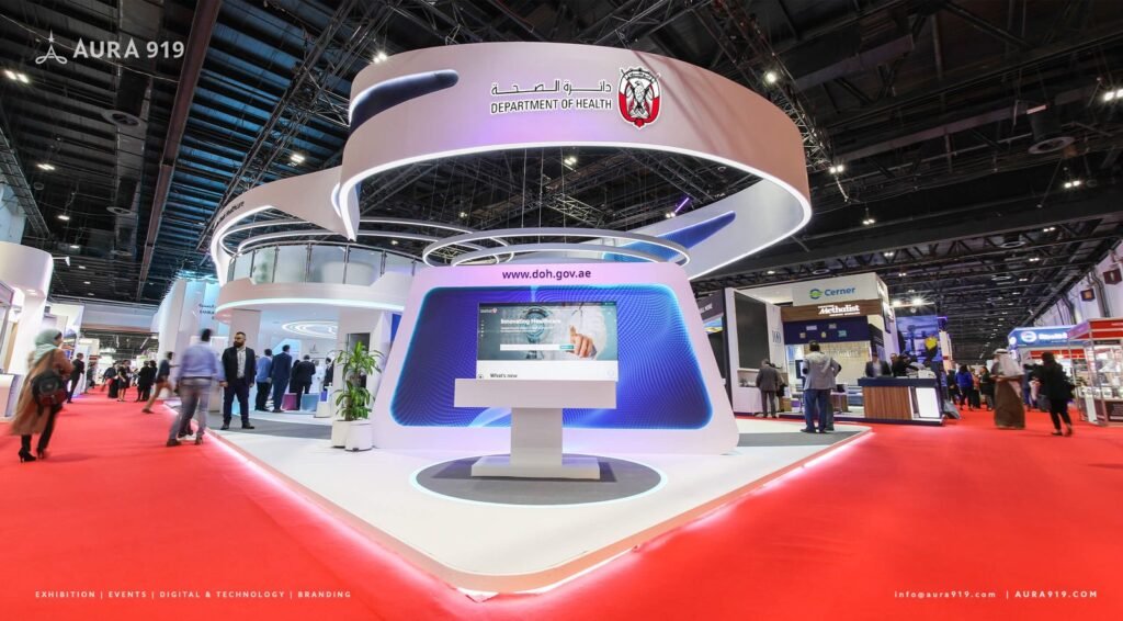Department Of Health Abu Dhabi – AI-Driven Stand At Arab Health